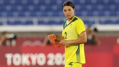 Sam Kerr of Australia&nbsp; (REUTERS)