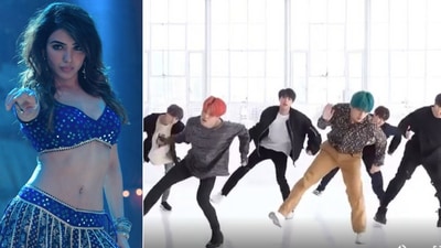 BTS members groove to Samantha Ruth Prabhu's song Oo Antava Oo Oo Antava.