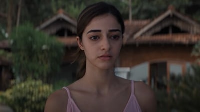 Ananya Panday in a still from Gehraiyaan.