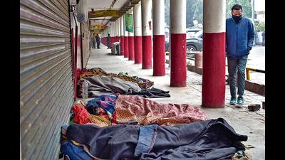 Waterproof blankets are helping the homeless to stay safe during rains in winter. (Photo: Vijay Verma/PTI; For representational purposes only) Waterproof blankets are helping the homeless to stay safe during rains in winter. (Photo: Vijay Verma/PTI; For representational purposes only)