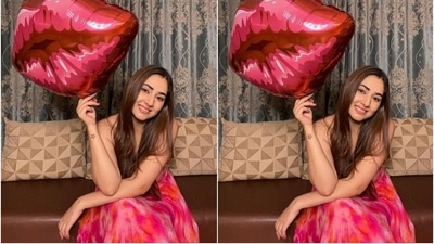 Disha took to Instagram today to post several pictures of herself wearing a printed dress and served feminine elegance in it. The ensemble is from the shelves of the handcrafted womenswear label Achho Jaipur. (Instagram/@dishaparmar) Disha took to Instagram today to post several pictures of herself wearing a printed dress and served feminine elegance in it. The ensemble is from the shelves of the handcrafted womenswear label Achho Jaipur. (Instagram/@dishaparmar)