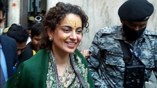 Bollywood actor Kangana Ranaut: Mumbai-based lawyer Sardar Charanjit Singh Chanderpal told the Supreme Court that she sought to portray Sikhs as “Khalistanis” for taking part in the stir against the now-repealed farm laws. (ANI) Bollywood actor Kangana Ranaut: Mumbai-based lawyer Sardar Charanjit Singh Chanderpal told the Supreme Court that she sought to portray Sikhs as “Khalistanis” for taking part in the stir against the now-repealed farm laws. (ANI)