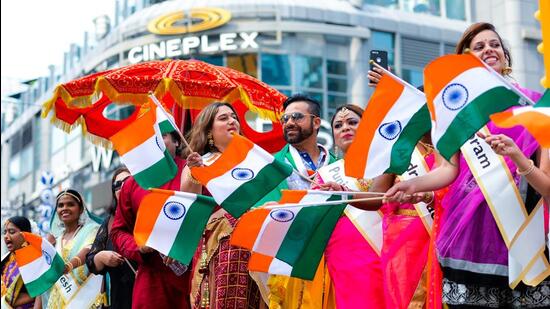 A file photo of Indian community in Canada celebrating India Day in Toronto. (Supplied)