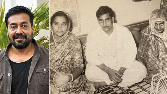 Anurag Kashyap shares throwback picture of his parents.