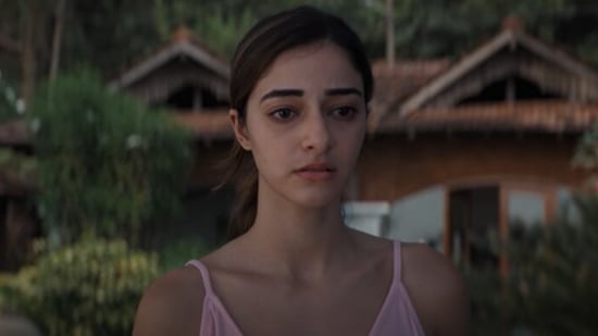 Ananya Panday in a still from Gehraiyaan.