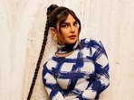 Priyanka Chopra clicked during The Matrix: Resurrections promotions.&nbsp;
