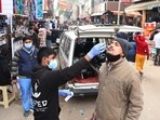 As many as 70,226 RT-PCR and Rapid Antigen tests were conducted in Delhi on Saturday, January 22, 2022, according to health bulletin data. (Vipin Kumar/HT photo) As many as 70,226 RT-PCR and Rapid Antigen tests were conducted in Delhi on Saturday, January 22, 2022, according to health bulletin data. (Vipin Kumar/HT photo)