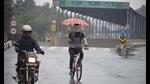 According to IMD, Gurugram recorded 7.4mm of rainfall over the past 24 hours. (Parveen Kumar/HT)