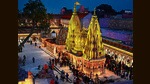 The Kashi Vishwanath Corridor was inaugurated by Prime Minister Narendra Modi on December 13. It has been built in around a 5.5 lakh square feet area. (PTI) The Kashi Vishwanath Corridor was inaugurated by Prime Minister Narendra Modi on December 13. It has been built in around a 5.5 lakh square feet area. (PTI)
