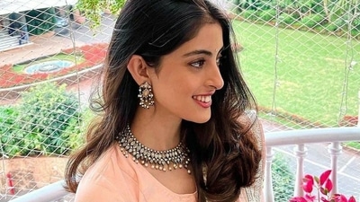 Navya Naveli Nanda in the image posted by her on Instagram.