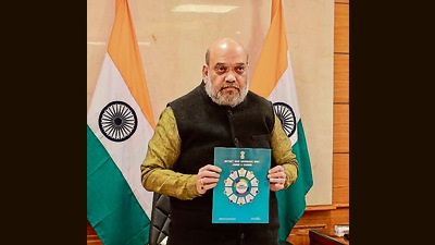 Union Home Minister Amit Shah on Saturday, while virtually launching the district good governance index of Jammu and Kashmir, said as soon as the situation becomes normal, statehood will be given back. (PTI) Union Home Minister Amit Shah on Saturday, while virtually launching the district good governance index of Jammu and Kashmir, said as soon as the situation becomes normal, statehood will be given back. (PTI)