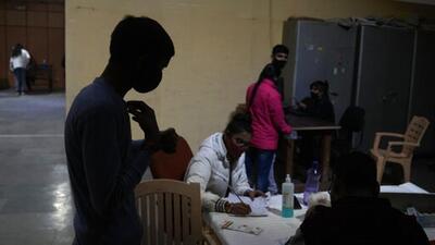 The Directorate of Education (DoE) has set a target of 100% vaccination till January 30. In a circular issued to schools on Saturday, DoE said that out of 8,07, 738 eligible students of government schools, 6, 80, 210, had been already vaccinated which was roughly 84.21%. (AP File)