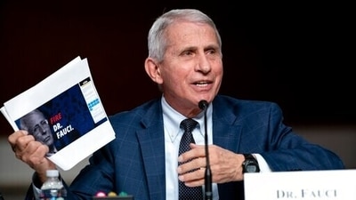 Dr Anthony Fauci, director of the National Institute of Allergy and Infectious Diseases and chief medical adviser to the US president. (AP)