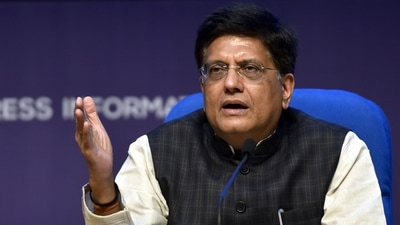 File photo of Union commerce and industry minister Piyush Goyal. (Sanjeev Verma/HT)