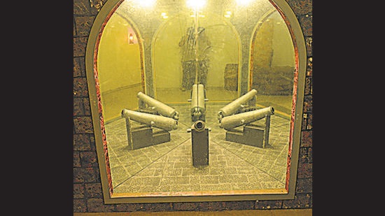 The 13-room bunker under Raj Bhavan, complete with a drainage systems and inlets for fresh air, is believed to have been created shortly before World War 1. (Photo courtesy Raj Bhavan) The 13-room bunker under Raj Bhavan, complete with a drainage systems and inlets for fresh air, is believed to have been created shortly before World War 1. (Photo courtesy Raj Bhavan)