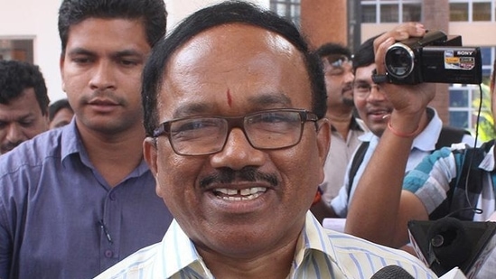 Former Goa chief minister Laxmikant Parsekar has been a BJP stalwart in Goa for over three decades.(HT Correspondent)
