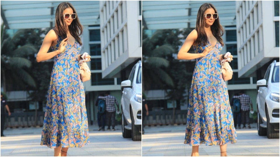 Rakul completed the look with simple jewel pieces (HT Photo/Varinder Chawla)