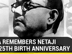 INDIA REMEMBERS NETAJI ON 125TH BIRTH ANNIVERSARY