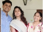 Ira Khan posed with her boyfriend Nupur Shikhare and his mother Pritam Shikhare, Ira Khan posed with her boyfriend Nupur Shikhare and his mother Pritam Shikhare,