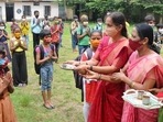 The project, having received the approval of state secretariat 'Nabanna', would be roping in para-teachers and primary school teachers to impart elementary education to students of classes 1 to 5.(PTI File) The project, having received the approval of state secretariat 'Nabanna', would be roping in para-teachers and primary school teachers to impart elementary education to students of classes 1 to 5.(PTI File)