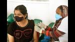A health worker administers a dose of the Covid vaccine in Patna. (Santosh Kumar/HT Photo) A health worker administers a dose of the Covid vaccine in Patna. (Santosh Kumar/HT Photo)