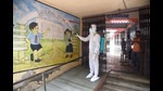Barring a few districts like Pune, Aurangabad and Ahmednagar, schools in most parts of the state are scheduled to reopen on Monday (Vijay Bate) Barring a few districts like Pune, Aurangabad and Ahmednagar, schools in most parts of the state are scheduled to reopen on Monday (Vijay Bate)