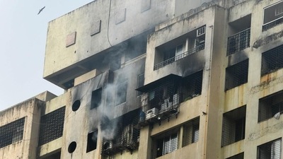 It was the fourth high-rise fire in three months in Mumbai to have resulted in casualties. (PTI) It was the fourth high-rise fire in three months in Mumbai to have resulted in casualties. (PTI)