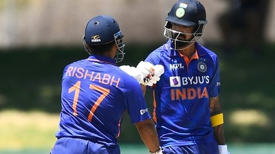 India's Rishabh Pant and KL Rahul (ANI) India's Rishabh Pant and KL Rahul (ANI)