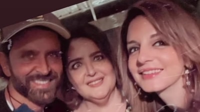 Sussanne Khan shared a sweet birthday wish for Sunaina Roshan on Instagram Stories. Sussanne Khan shared a sweet birthday wish for Sunaina Roshan on Instagram Stories.