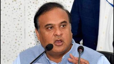 Assam Chief Minister Himanta Biswa Sarma said on Sunday that creation of new states within northeast was part of a Congress plan to weaken the region. He said the party hurriedly created new states in the region without trying to sort out disputes. (PTI PHOTO.)
