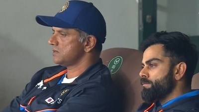 Rahul Dravid &amp; Virat Kohli (Twitter)