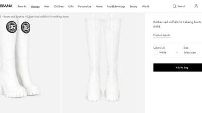 Malaika's boots are called Rubberized calfskin hi-trekking boots and are available on the Dolce & Gabbana website. They are from the DG Next collection and will cost you <span class='webrupee'>₹</span>84,026 (995 Euros) approximately. (dolcegabbana.com) Malaika's boots are called Rubberized calfskin hi-trekking boots and are available on the Dolce & Gabbana website. They are from the DG Next collection and will cost you <span class='webrupee'>₹</span>84,026 (995 Euros) approximately. (dolcegabbana.com)