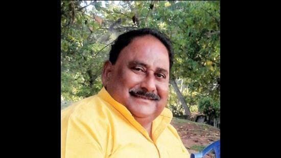 Bihar tourism minister Narayan Prasad. (HT Photo)