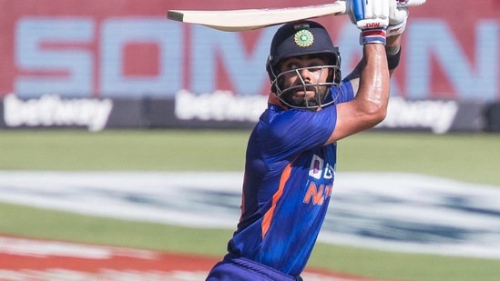 Paarl: Indian batsman Virat Kohli in action during the third ODI match between South Africa and India at Newlands, Cape Town, South Africa, Sunday, Jan. 23, 2022.AP/PTI Photo(AP01_23_2022_000277B)(AP)