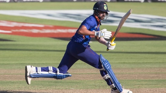 Paarl: Indian batsman Deepak Chahar in action during the third ODI match between South Africa and India at Newlands, Cape Town, South Africa, Sunday, Jan. 23, 2022.AP/PTI Photo(AP01_23_2022_000311B)(AP)
