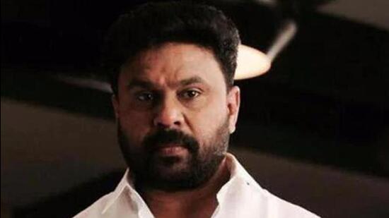 Dileep reached the crime branch office in Kalamassery around 8.50 am on Sunday for further questioning in the high-profile case. (HT FILE PHOTO.)