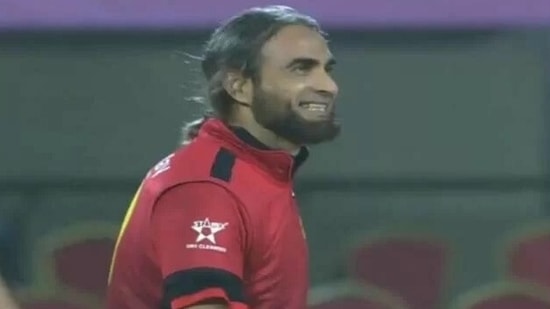 Imran Tahir smashed 19-ball 52 against India Maharajas
