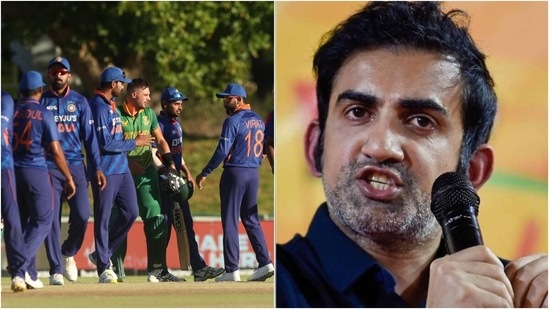 Gambhir (R) made a brutal assessment of India's performances in South Africa.(REUTERS/Getty) Gambhir (R) made a brutal assessment of India's performances in South Africa.(REUTERS/Getty)