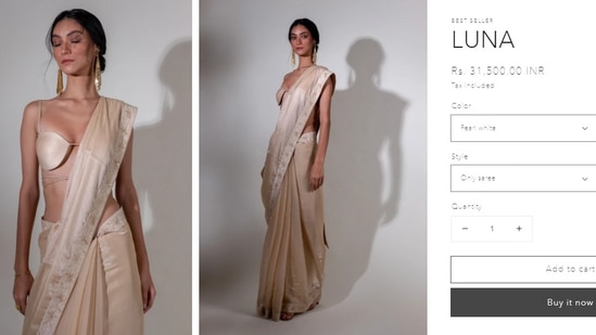 The Luna Saree.&nbsp;(ankitajain.co)