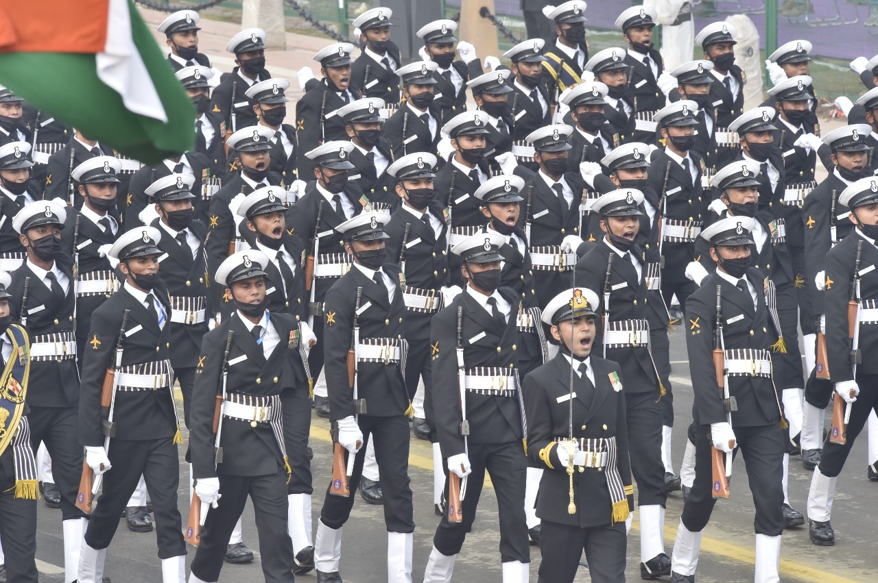 In Photos R Day Celebrations Begin Dress Rehearsal In Full Force At Rajpath Latest News 2430