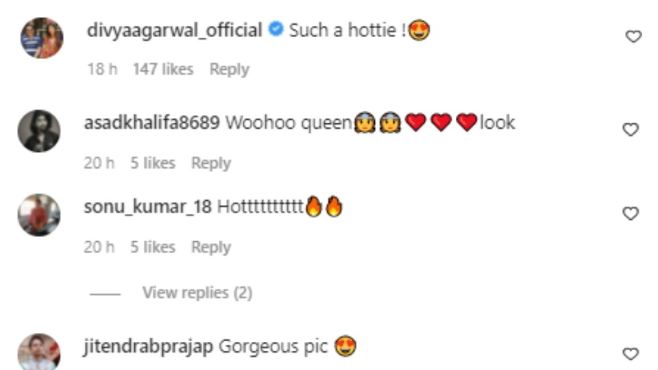 Comments on Palak Tiwari's post. Comments on Palak Tiwari's post. 