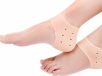 Cracked heels can be very painful.