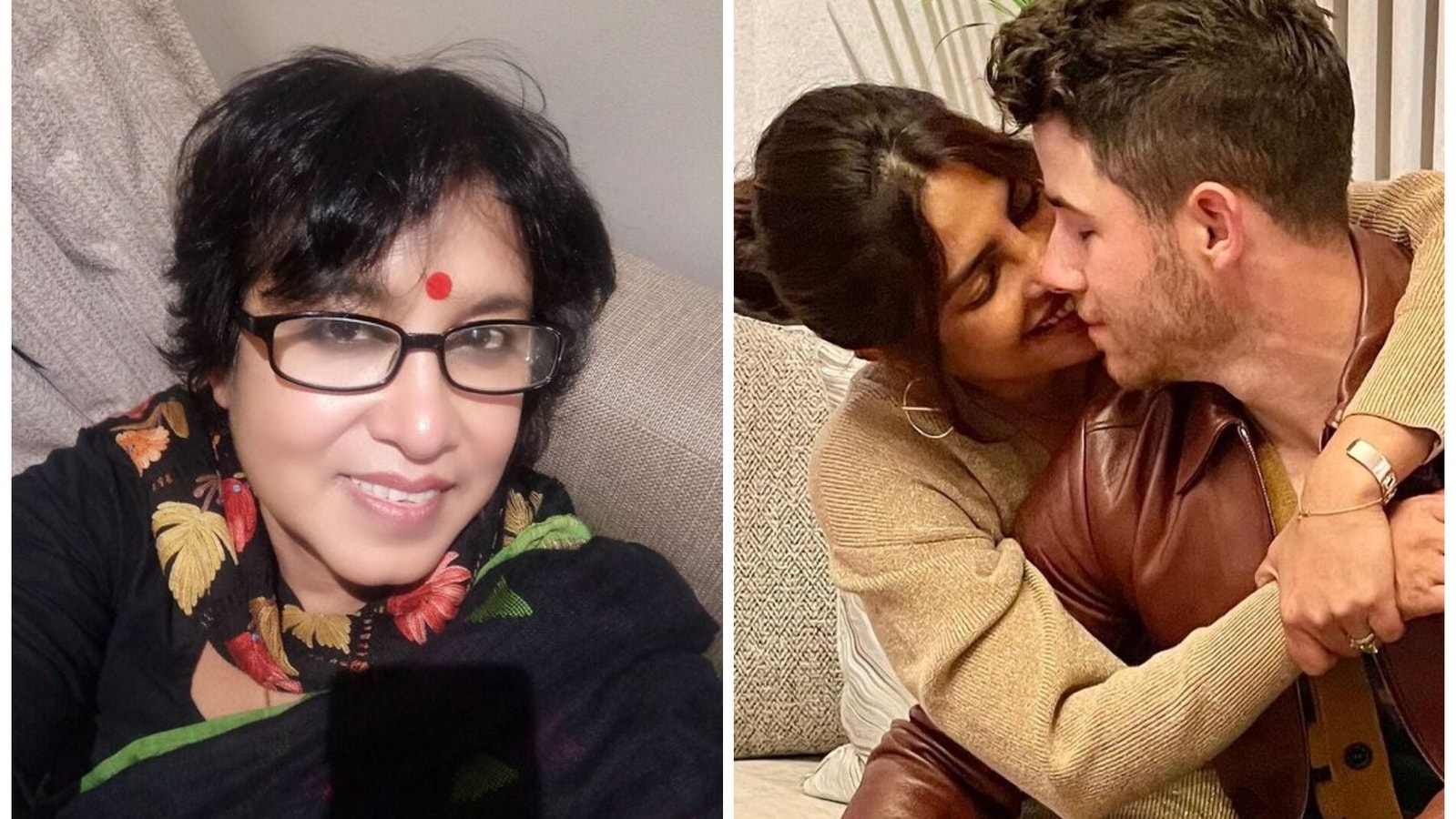 Taslima says her anti-surrogacy posts are not about Priyanka-Nick: ‘I love them’