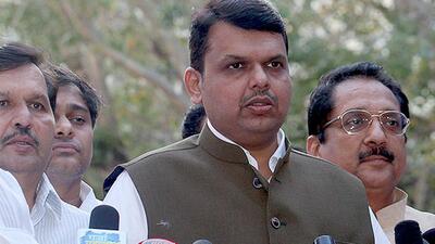 “Uddhavji should remember that we had had corporators in Mumbai and MLAs even before the Sena was born,” said Devendra Fadnavis. ((Kunal Patil/HT photo)) “Uddhavji should remember that we had had corporators in Mumbai and MLAs even before the Sena was born,” said Devendra Fadnavis. ((Kunal Patil/HT photo))