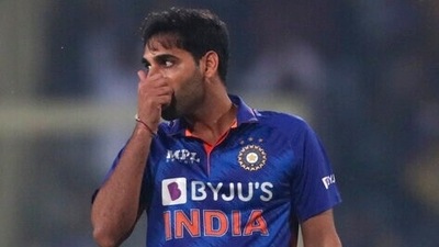 India's Bhuvneshwar Kumar (AP) India's Bhuvneshwar Kumar (AP)