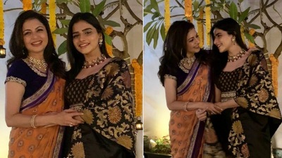 Bhagyashree wishes daughter Avantika Dassani on 27th birthday.