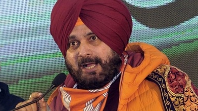 Two days ago, Sidhu had said Kejriwal was misleading the people of Punjab and that he wanted to run the state through remote control. (ANI file photo) Two days ago, Sidhu had said Kejriwal was misleading the people of Punjab and that he wanted to run the state through remote control. (ANI file photo)