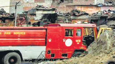 The reason behind the fire incident is uncertain. Notably, the unit had no proper fire safety arrangements and the fire brigade had to arrange water from the Sundar Nagar station and a nearby factory. (Representative photo/AFP) The reason behind the fire incident is uncertain. Notably, the unit had no proper fire safety arrangements and the fire brigade had to arrange water from the Sundar Nagar station and a nearby factory. (Representative photo/AFP)