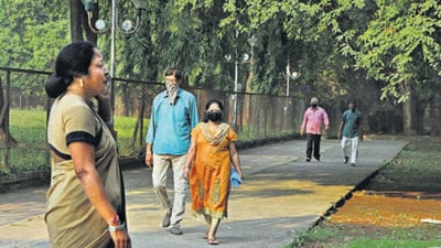 The Pune municipal commissioner on Monday issued a circular allowing public places like gardens to reopen between 6 am and 9 am from January 24 onwards. (HT FILE)