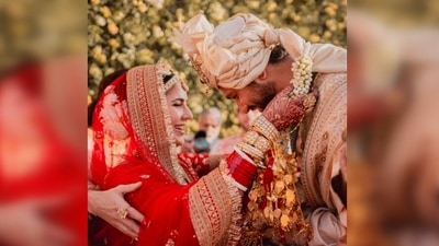 Vicky Kaushal and Katrina Kaif tied the knot on December 9 at the Six Senses Fort Barwara in Rajasthan. (Instagram/@katrinakaif) Vicky Kaushal and Katrina Kaif tied the knot on December 9 at the Six Senses Fort Barwara in Rajasthan. (Instagram/@katrinakaif)
